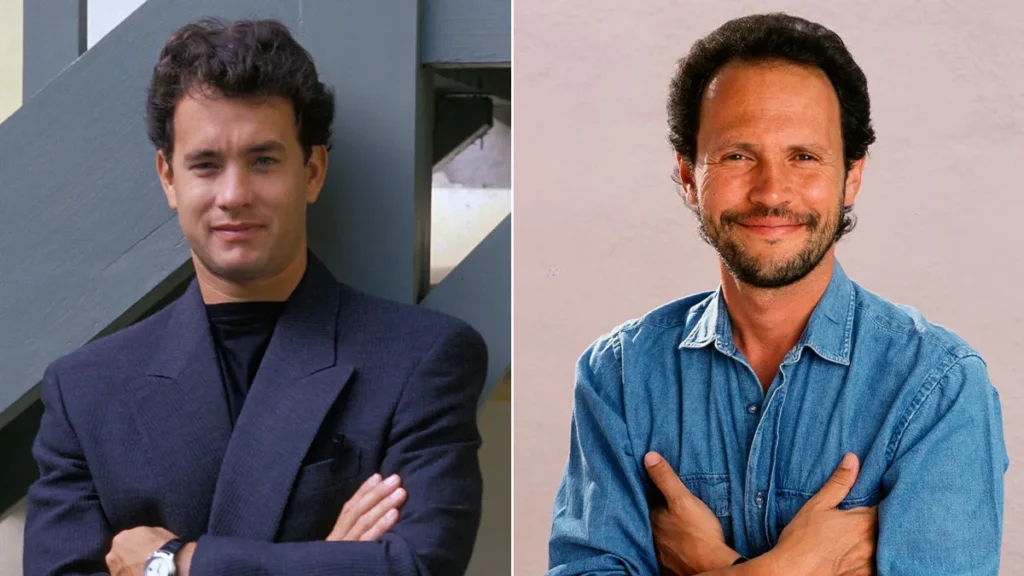 “Infographic comparing Bruce Willis vs Tom Hanks: including their iconic movies, acting styles, awards, net worth, and career highlights in a side-by-side visual format.”