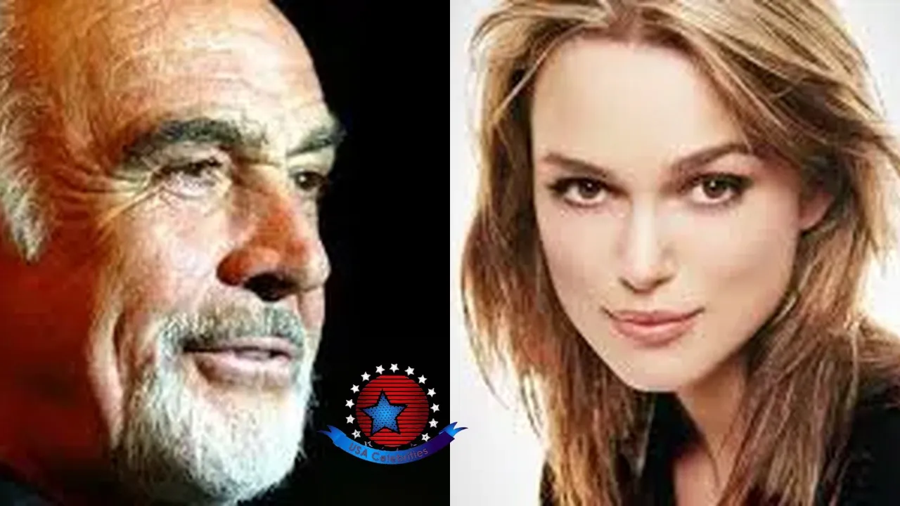 Keira Knightley and Sean Connery