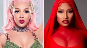 Infographic of Nicki Minaj biography 2026 including early life, albums, hit songs, awards, controversies, fashion, business ventures, and net worth