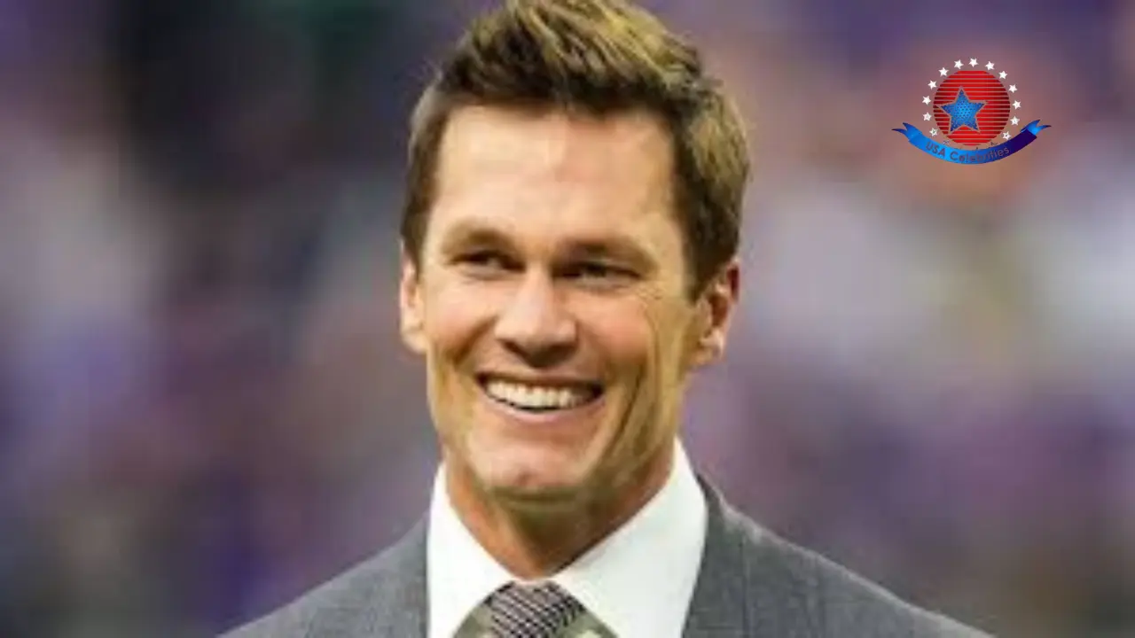 Tom Brady is celebrating his Super Bowl victory with the trophy, showcasing his legendary NFL career, achievements, and GOAT legacy.