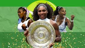 “Serena Williams infographic highlighting her 23 Grand Slam titles, Olympic gold medals, career stats, net worth, training routine, and legacy as the GOAT of women’s tennis.”